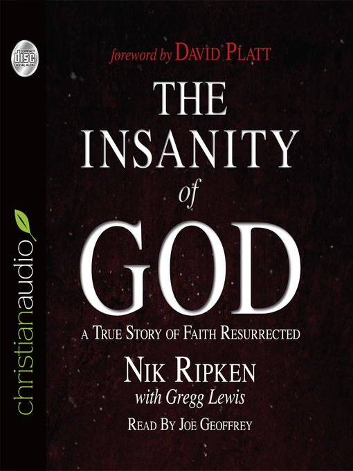 Title details for Insanity of God by Gregg Lewis - Wait list